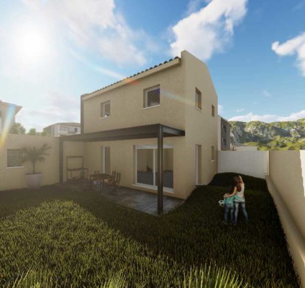 Terrain et maison à vendre Sénas (13560) – JPUVA - constrcuteur de maison - Villas la Provençale