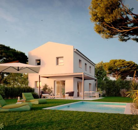 Terrain et maison à vendre Sénas (13560) – JPCMA - constrcuteur de maison - Villas la Provençale