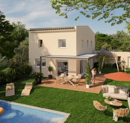 Terrain et maison à vendre Sénas (13560) – JPCVF - constrcuteur de maison - Villas la Provençale
