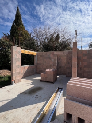 Maison Bio Sourcé / Chantier L’ilot Art Déko / Salon de Provence