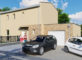 Maison  de 94 m² + terrain de 437m² proche de L’Isle sur la Sorgue