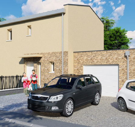 Maison  de 94 m² + terrain de 437m² proche de L’Isle sur la Sorgue - constrcuteur de maison - Villas la Provençale
