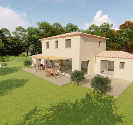 Projet de construction Saint Chamas - constrcuteur de maison - Villas la Provençale