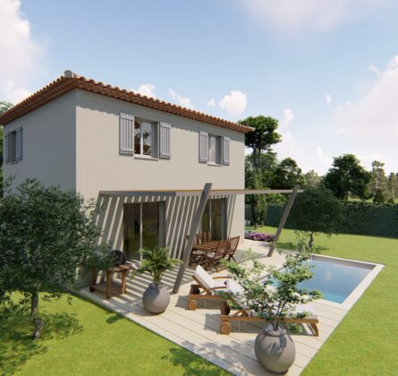 Projet de construction Senas - constrcuteur de maison - Villas la Provençale