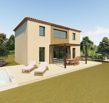 Projet de construction Saint-Chamas - constrcuteur de maison - Villas la Provençale