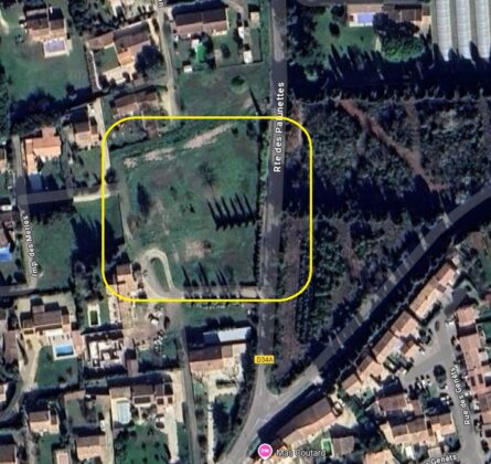 Terrain à bâtir – 457 m² – Graveson (lotissement résidentiel) - constrcuteur de maison - Villas la Provençale