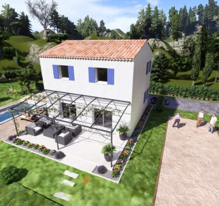 Terrain constructible au coeur du MONT VENTOUX - constrcuteur de maison - Villas la Provençale