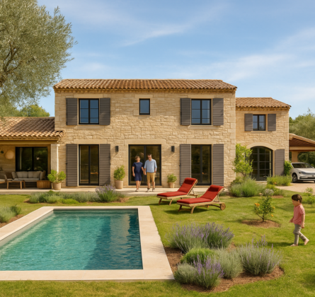 Projet de construction à Paradou - constrcuteur de maison - Villas la Provençale