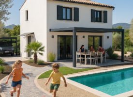 TERRAIN CONSTRUCTIBLE DANS BEAU LOTISSEMENT