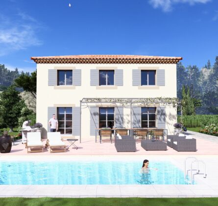 Votre maison provençale à Mouriès - constrcuteur de maison - Villas la Provençale