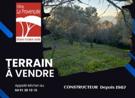 Terrain d’exception à vendre – Marseille 13