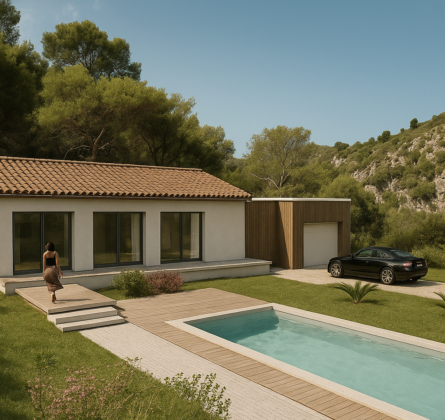 Maison neuve à vendre - constrcuteur de maison - Villas la Provençale
