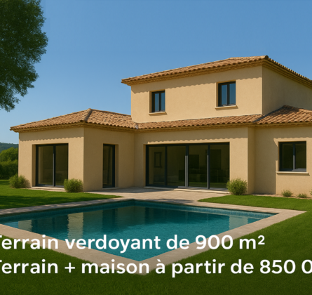 TERRAIN DE PRESTIGE – En Exclusivité- « Aux portes d’AIX » - constrcuteur de maison - Villas la Provençale