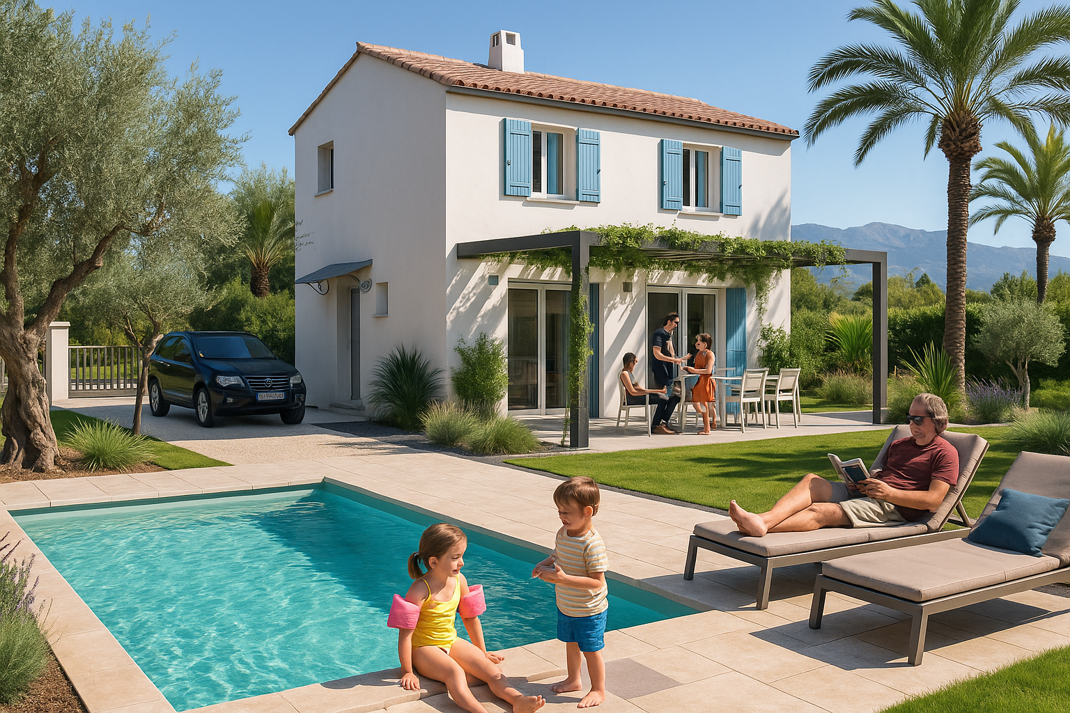 Terrain au coeur de Ville proche des axes ALTHEN DES PALUDS - constrcuteur de maison - Villas la Provençale