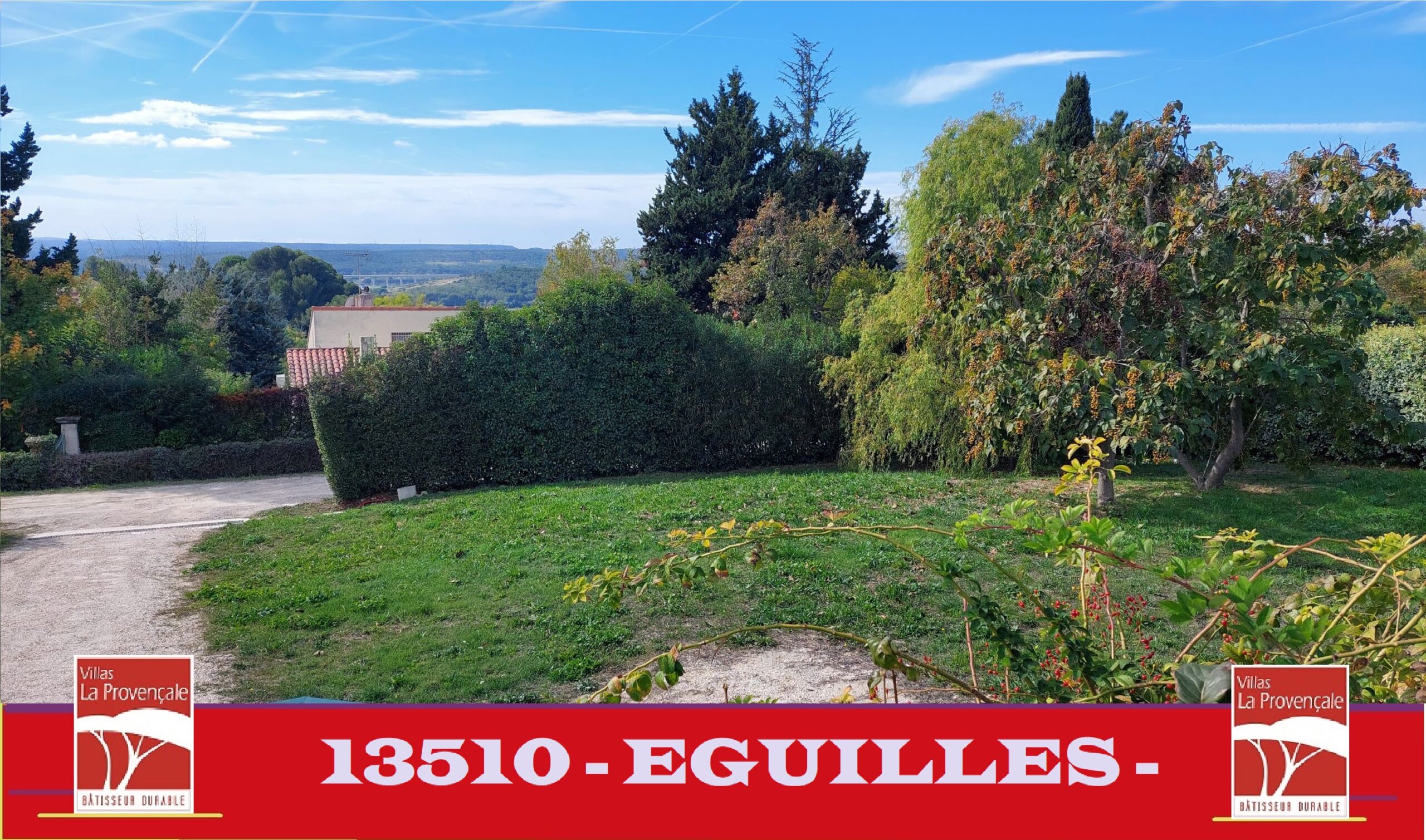 TERRAIN + VILLA D’ARCHITECTE  « AUX PORTES D’AIX EN PROVENCE » - constrcuteur de maison - Villas la Provençale