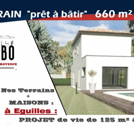 à 10 mn d&rsquo;AIX , terrain prêt à construire. - constrcuteur de maison - Villas la Provençale