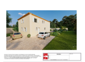 TOULON Rare Projet de construciton 140 m² Permis accordé