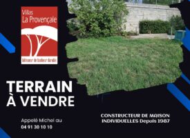 ALLAUCH – LOGIS NEUF | TERRAIN À BÂTIR 430 m²