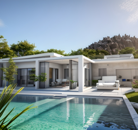 À VENDRE – ALLAUCH 13190 – TERRAIN RARE AVEC PERMIS PURGÉ - constrcuteur de maison - Villas la Provençale