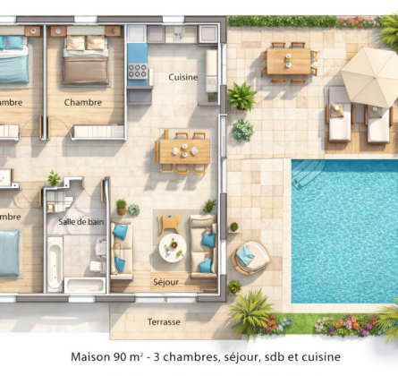 Maison neuve Miramas - constrcuteur de maison - Villas la Provençale