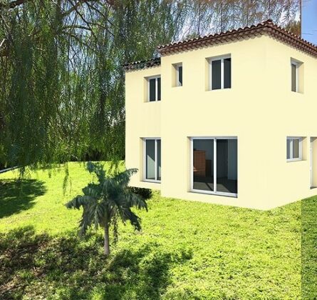 RARE TERRAIN AVEC PERMIS DE CONSTRUIRE 220000€ - constrcuteur de maison - Villas la Provençale
