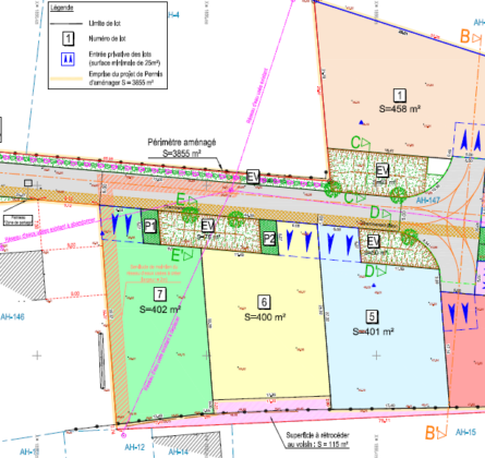 Terrain constructible, bel emplacement à Châteauneuf-de-Gadagne - constrcuteur de maison - Villas la Provençale
