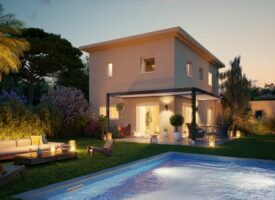Rare maison NEUVE contemporaine de 100 M2 avec garage sur SENAS