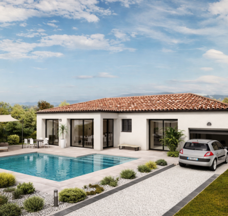Maison neuve 4 pièces – Secteur recherché, au calme proche centre de Velleron - constrcuteur de maison - Villas la Provençale