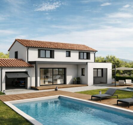 Maison + terrain Courthézon – Projet familial sur mesure - constrcuteur de maison - Villas la Provençale