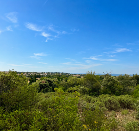 SUPERBE TERRAIN VIABILISE LOTISSEMENT EN COLLINE FRAIS DE NOTAIRE REDUIT - constrcuteur de maison - Villas la Provençale