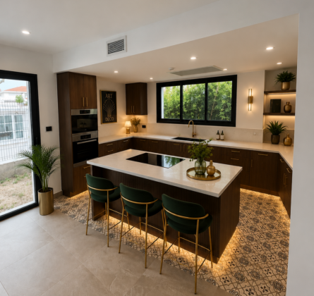 VILLA ART DÉCO NEUVE 102 m² - constrcuteur de maison - Villas la Provençale