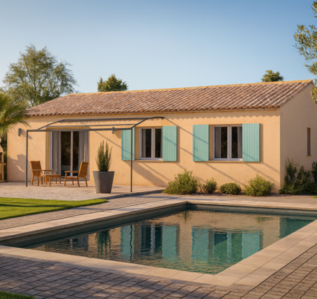 SUPERBE TERRAIN VIABILISE DANS UN PETIT LOTISSEMENT - constrcuteur de maison - Villas la Provençale