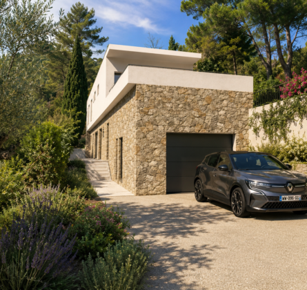 EOURES – PROJET DE VILLA CONTEMPORAINE AVEC PERMIS ACCORDÉ - constrcuteur de maison - Villas la Provençale