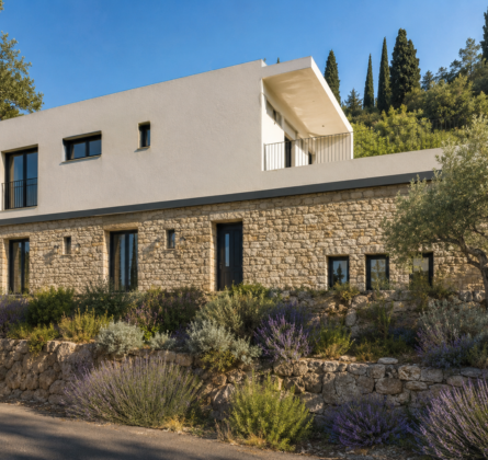 EOURES – PROJET DE VILLA CONTEMPORAINE AVEC PERMIS ACCORDÉ - constrcuteur de maison - Villas la Provençale