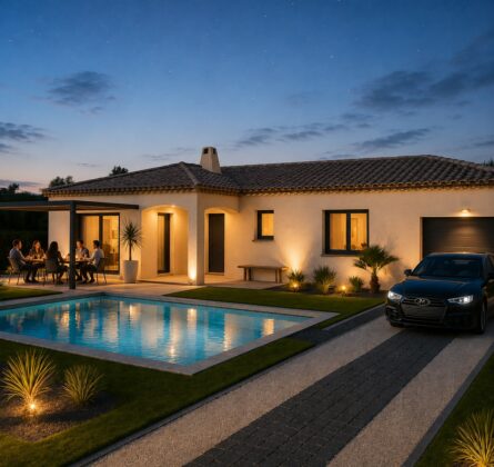 SUPERBE TERRAIN VIABILISE DANS UN PETIT LOTISSEMENT - constrcuteur de maison - Villas la Provençale