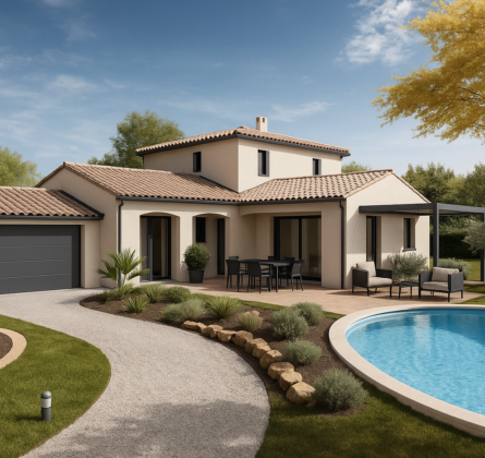 SUPERBE TERRAIN VIABILISE DANS UN PETIT LOTISSEMENT - constrcuteur de maison - Villas la Provençale