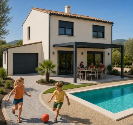 SUPERBE TERRAIN VIABILISE DANS UN PETIT LOTISSEMENT - constrcuteur de maison - Villas la Provençale