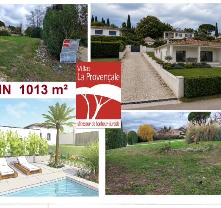TERRAIN + VILLA D’ARCHITECTE « AUX PORTES D’AIX EN PROVENCE » - constrcuteur de maison - Villas la Provençale