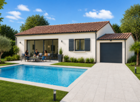 SUPERBE TERRAIN VIABILISE DANS UN PETIT LOTISSEMENT