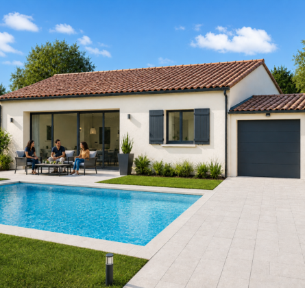 SUPERBE TERRAIN VIABILISE DANS UN PETIT LOTISSEMENT - constrcuteur de maison - Villas la Provençale