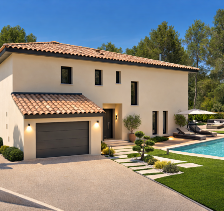 SUPERBE TERRAIN VIABILISE DANS UN PETIT LOTISSEMENT - constrcuteur de maison - Villas la Provençale