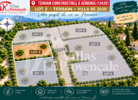Projet Construction Maison Neuve 5 pièces à Gémenos (13420) – Lot 02