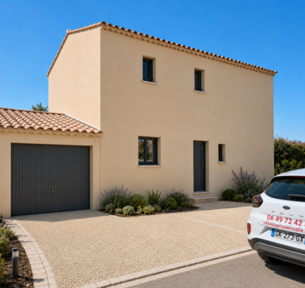 SUPERBE TERRAIN VIABILISE LOTISSEMENT EN COLLINE FRAIS DE NOTAIRE REDUIT - constrcuteur de maison - Villas la Provençale