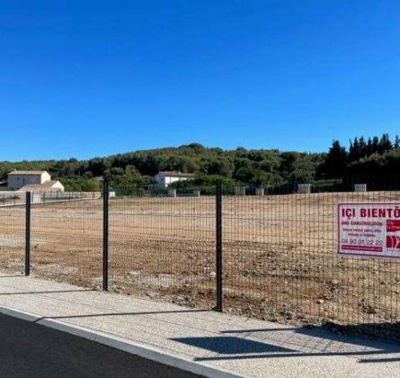 Terrain a bâtir sur Comps - constrcuteur de maison - Villas la Provençale