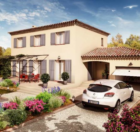 Maison neuve a construire sur Estezargues - constrcuteur de maison - Villas la Provençale