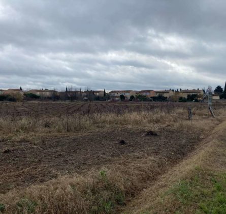 Terrain a bâtir sur Camaret sur Aigues - constrcuteur de maison - Villas la Provençale