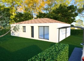 Villa de plain pied 3 chambres