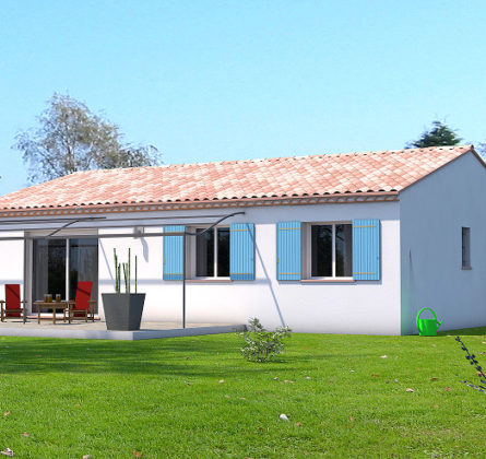 Terrain + Maison de 75m² a Rustrel - constrcuteur de maison - Villas la Provençale