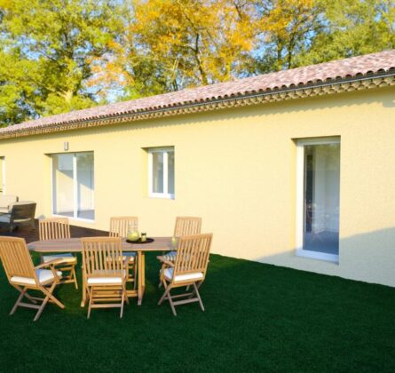 Villas 2 ou 3 chambres sur terrain de 630m² - constrcuteur de maison - Villas la Provençale