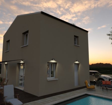 Terrain à bâtir pour votre maison de plain pied 3 chambres - constrcuteur de maison - Villas la Provençale